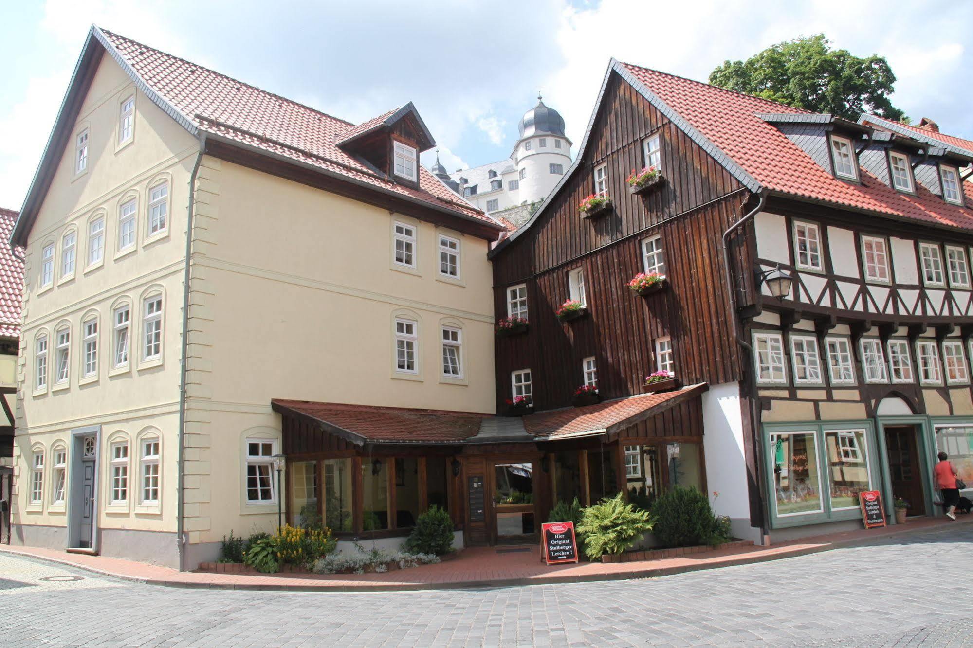 Готель Gasthaus Kupfer Stolberg  Екстер'єр фото